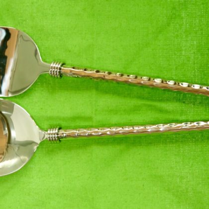 Serving spoon & fork