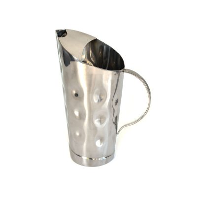 Contemporary stainless steel water jug