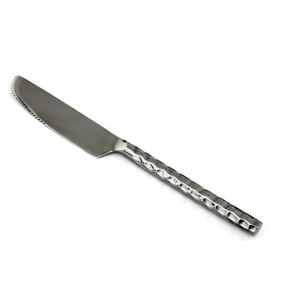 round dimple handle side knife