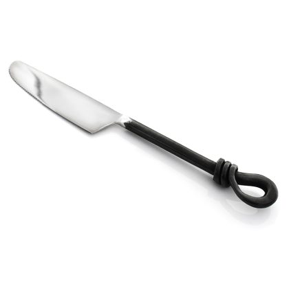 Black Rope Handle Side Knife