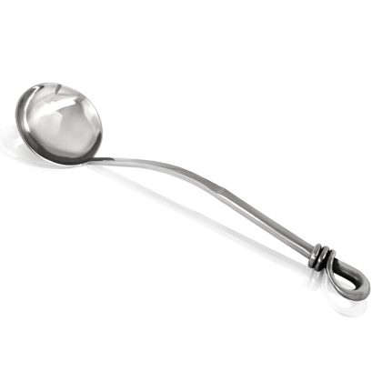 Rope handle soup ladle
